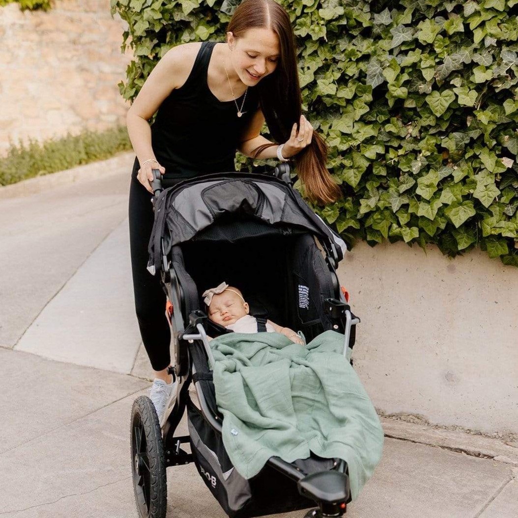 LITTLE UNICORN Accesorios bebé Manta Deluxe Muselina - Sage UB2306