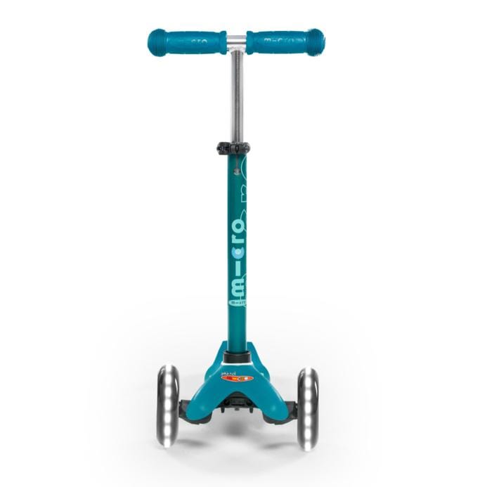 Micro Scooter +1 Mini Micro Deluxe Led Aqua MMD076