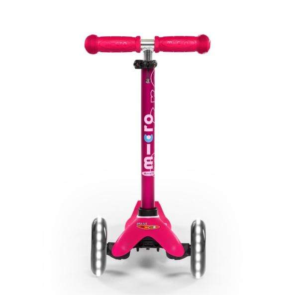 Micro Scooter +1 Mini Micro Deluxe Led Rosado MMD075