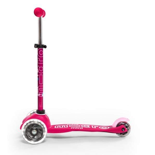 Micro Scooter +1 Mini Micro Deluxe Led Rosado MMD075