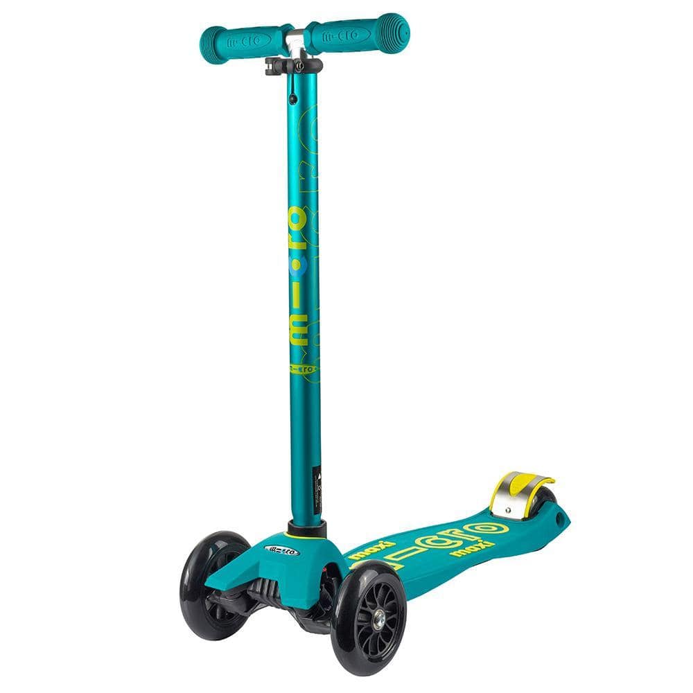 Micro Scooter +5 Maxi Micro Deluxe Verde Petroleo MMD045