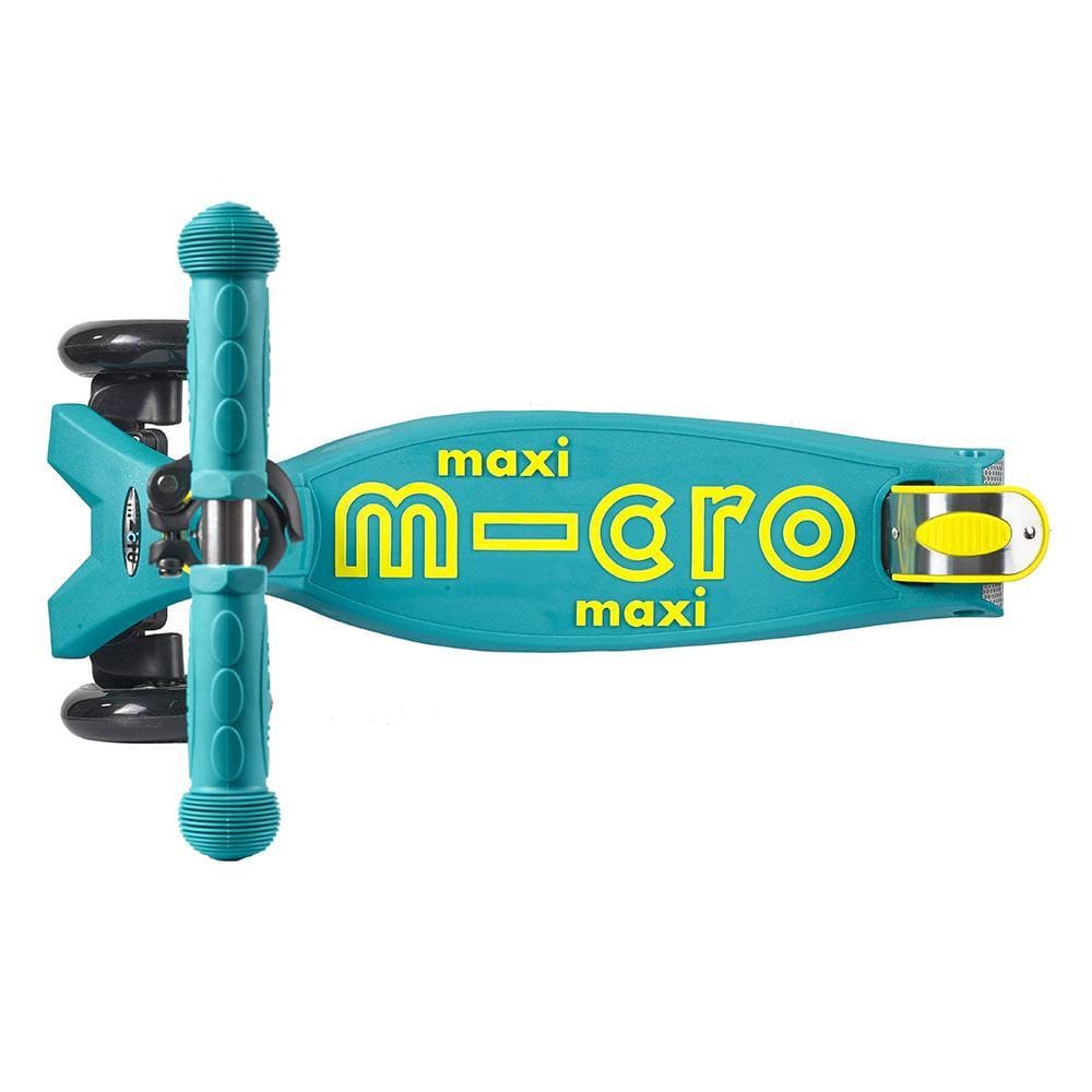 Micro Scooter +5 Maxi Micro Deluxe Verde Petroleo MMD045