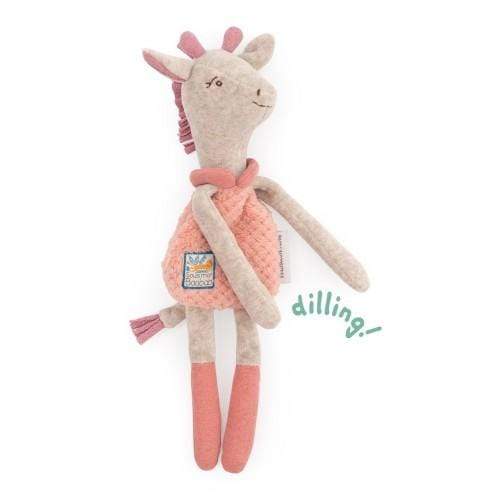 MOULIN ROTY Accesorios bebé Doudou Sonajero Jirafa Baobab 669025