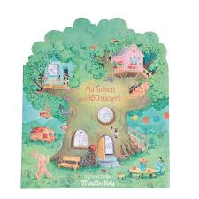 MOULIN ROTY Arte y Manualidades +3 Cuaderno de Pegatinas y actividades Le Grand Famille 632626