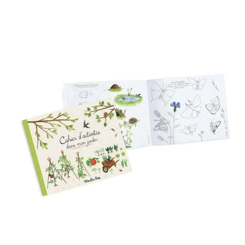 MOULIN ROTY Libro Actividades Cuaderno Actividades en mi Jardín 712601
