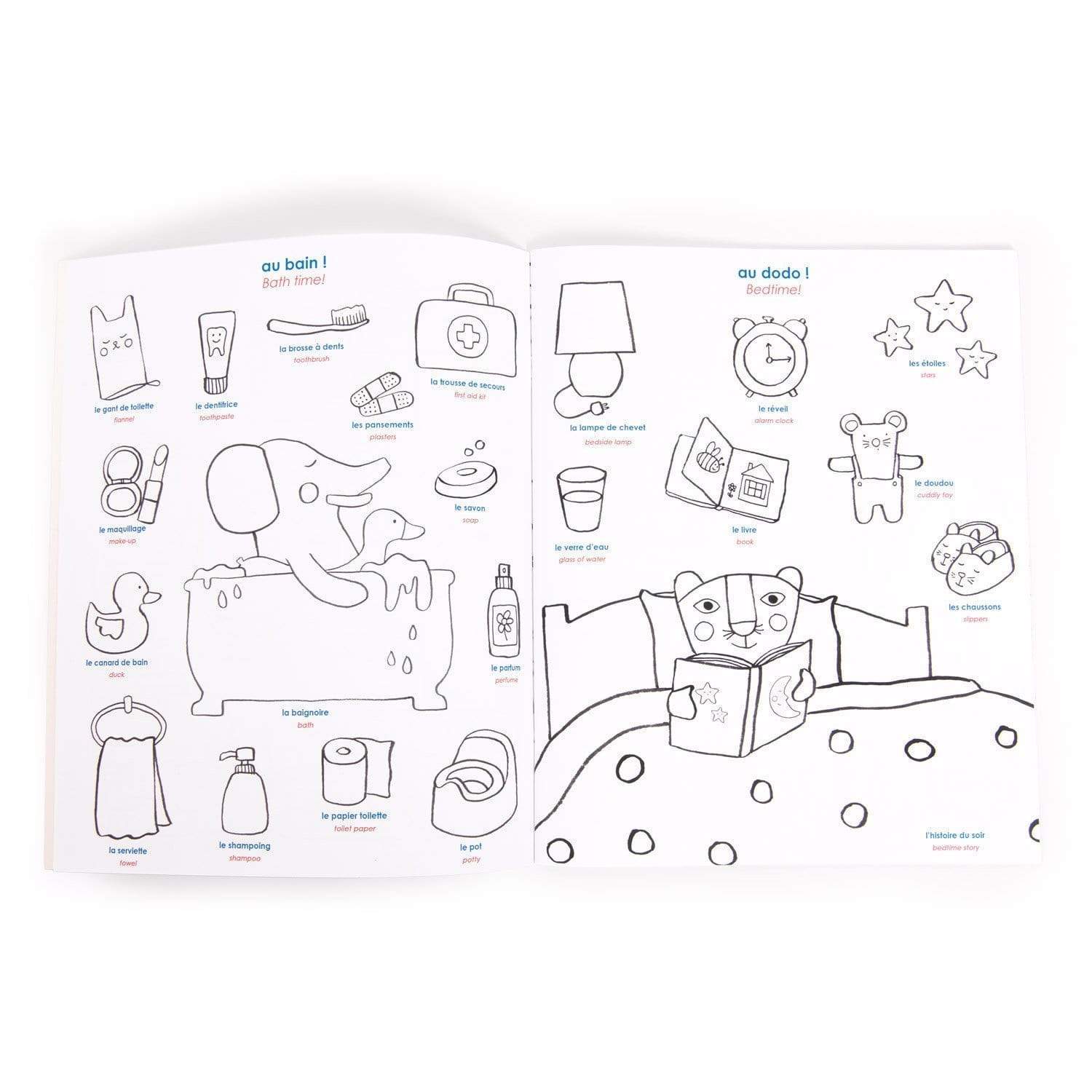 MOULIN ROTY Libro Actividades Cuaderno de pegatinas Popipop 661611