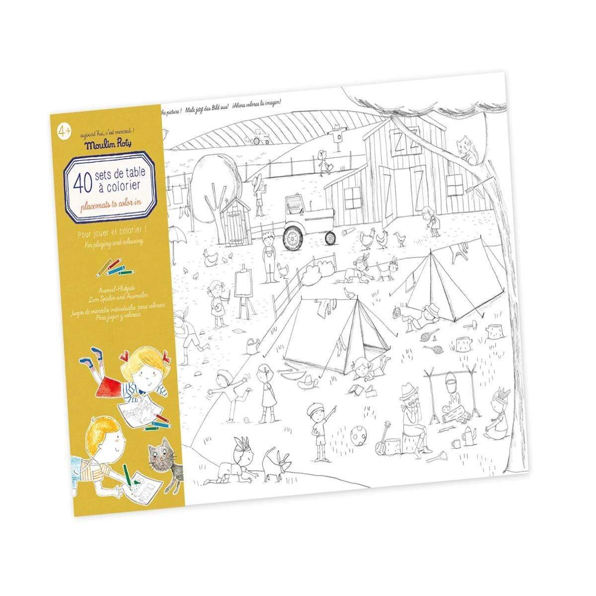 MOULIN ROTY Libros Individuales para pintar de Moulin roty 713147