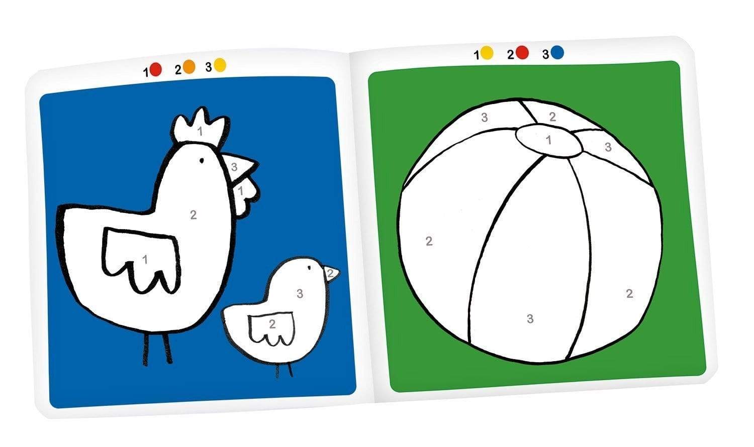 MOULIN ROTY Libros Libro Guiado para pintar 661608