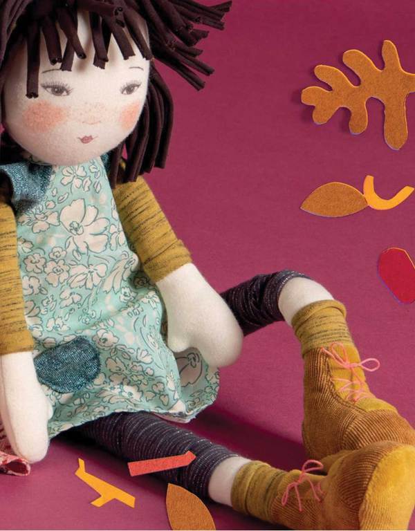 MOULIN ROTY Muñec@s Muñeca de Trapo Iris- Les Rosalie 710536