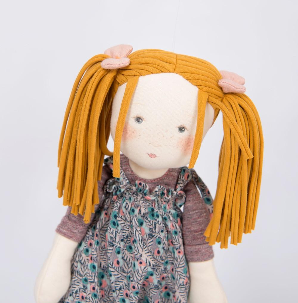MOULIN ROTY Muñec@s Muñeca de Trapo Violette - Les Rosalie 710525