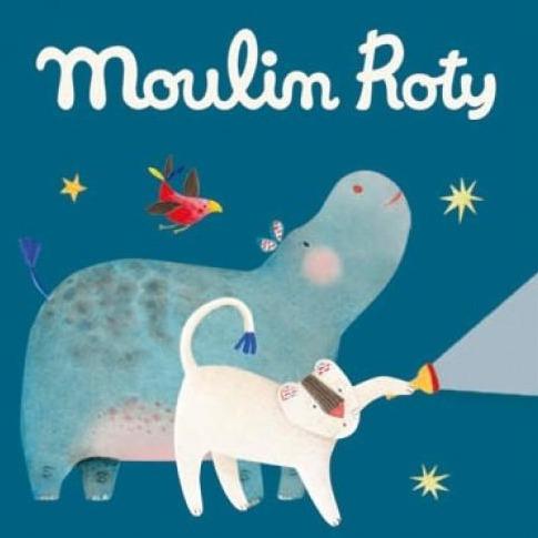 MOULIN ROTY Música y teatro Caja con 3 cuentos para linterna proyectora - Les Papoum 658364