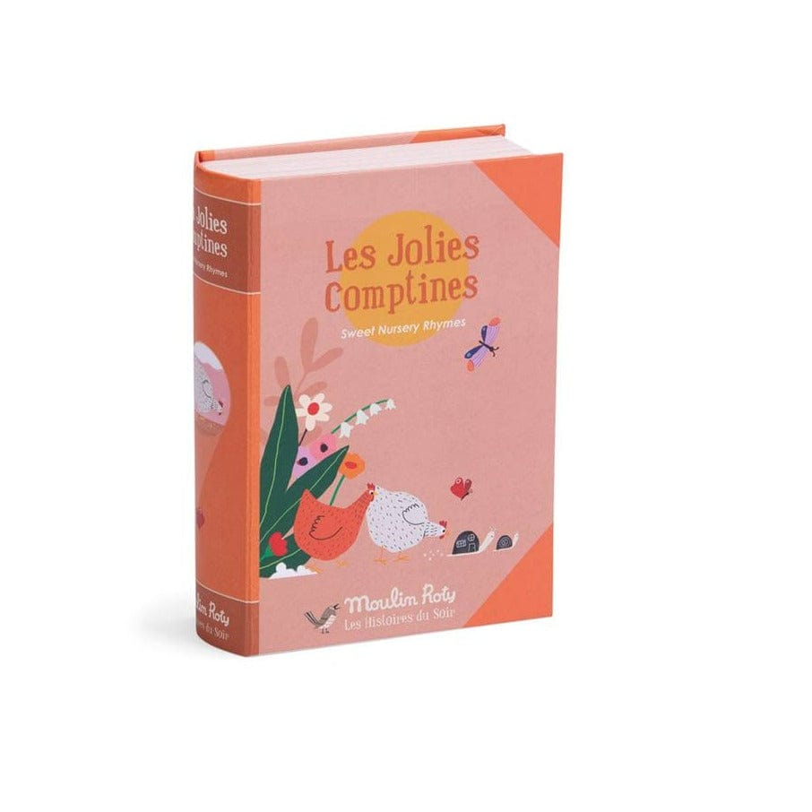 MOULIN ROTY Música y teatro Libro linterna-proyector de cuentos - Las canciones infantiles 711175