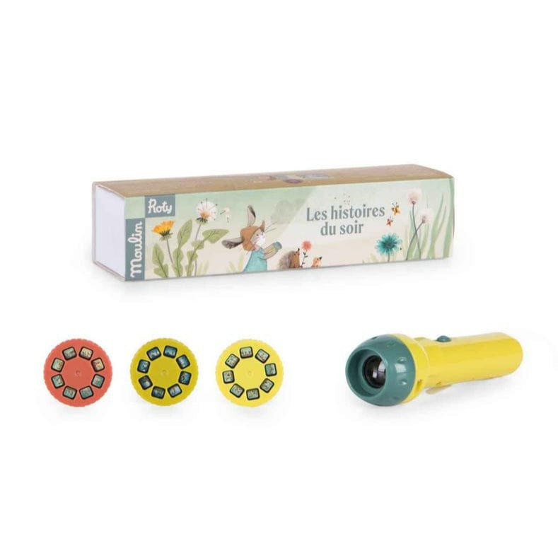 MOULIN ROTY Música y teatro Linterna de historias Tres Conejitos 678361