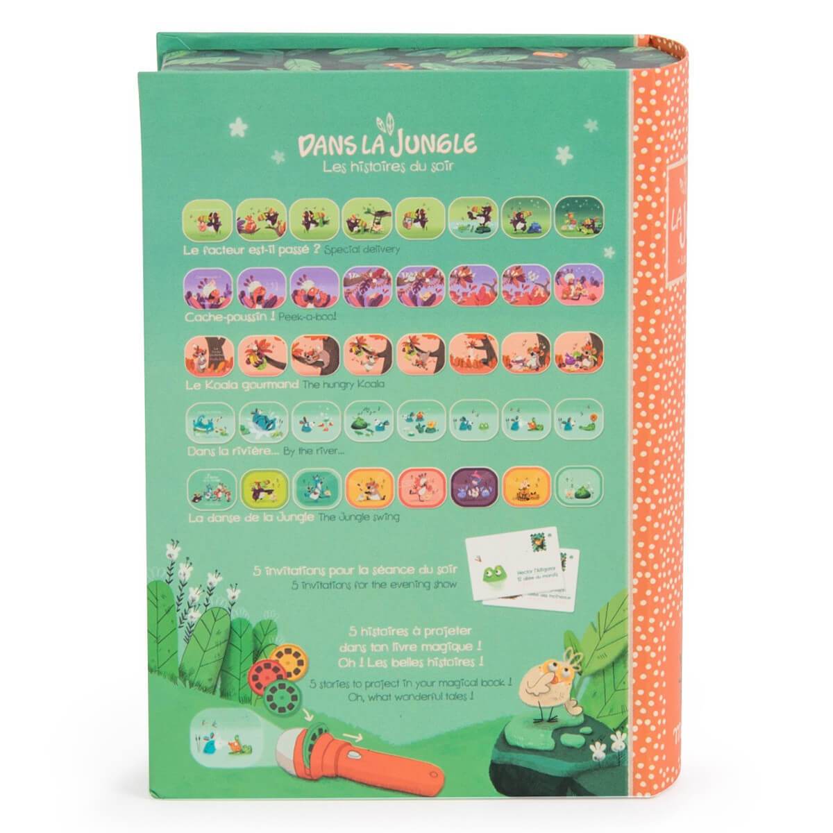 MOULIN ROTY Música y teatro Set Linterna de Historias Dans La jungle 668380