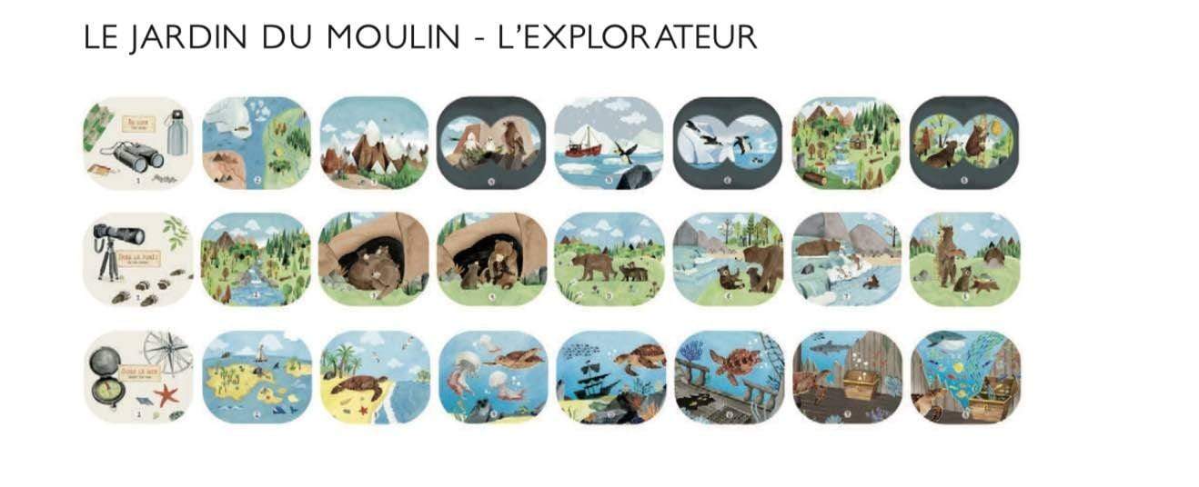 MOULIN ROTY Música y teatro Set Linterna de Historias El explorador 712392