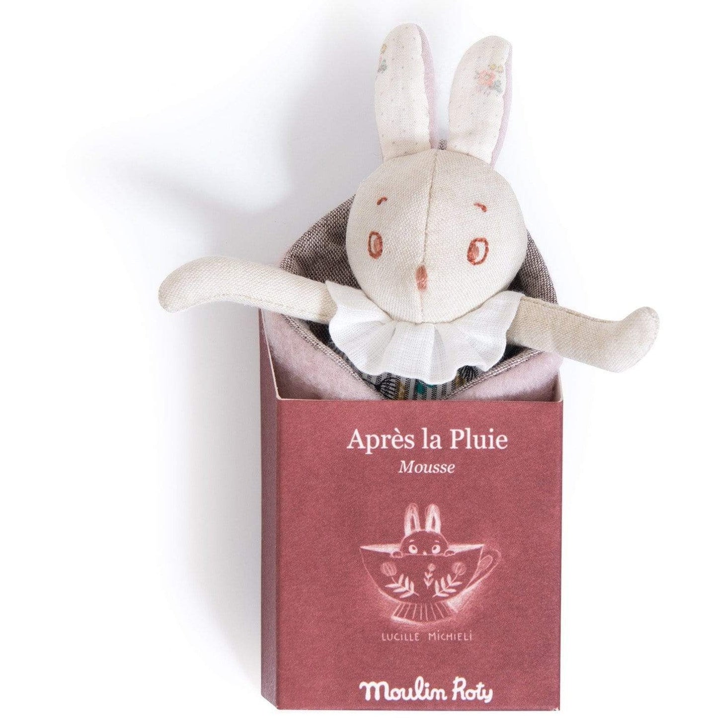 MOULIN ROTY Peluches Copia de Muñeco Conejito Baba-Bou
