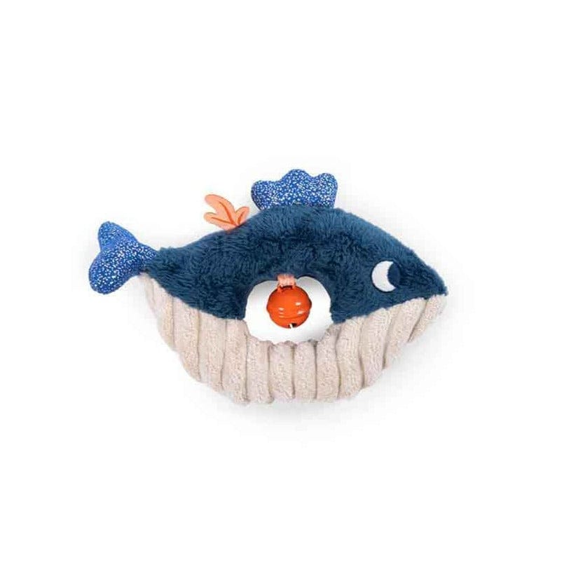 MOULIN ROTY Peluches Sonajero ballena Aventuras de Paulie 676006