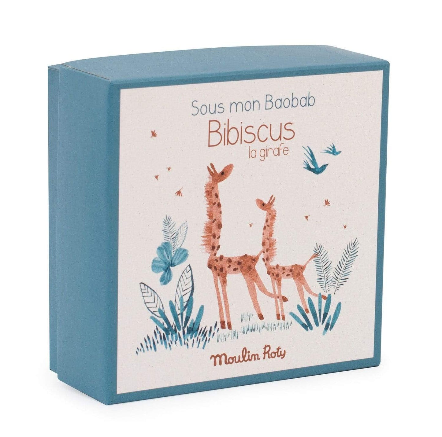 MOULIN ROTY Peluches Tuto Doudou Portachupete Jirafa - Baobab 669017