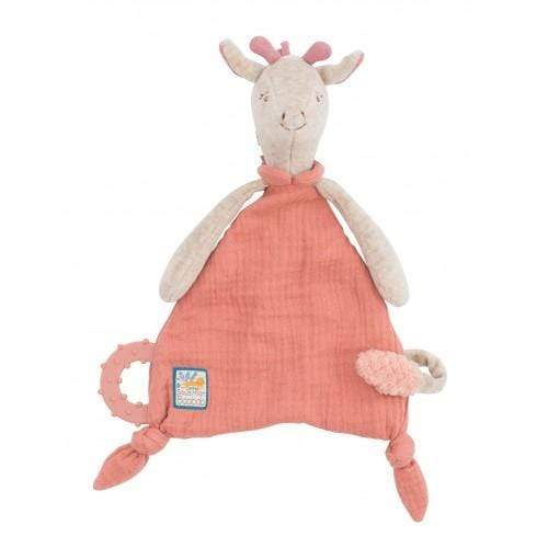 MOULIN ROTY Peluches Tuto Doudou Portachupete Jirafa - Baobab 669017