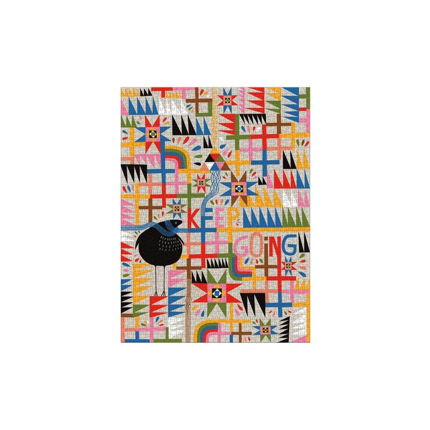 MUDPUPPY Puzzles y encajes Puzzle Keep Going de 1000 piezas