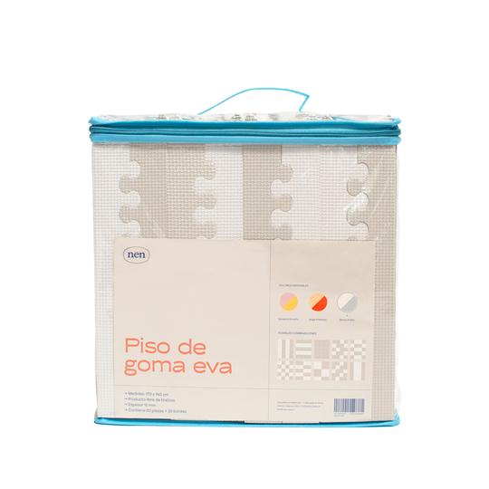 NEN Alfombra De Goma Eva nen Blanco/Gris NEN003