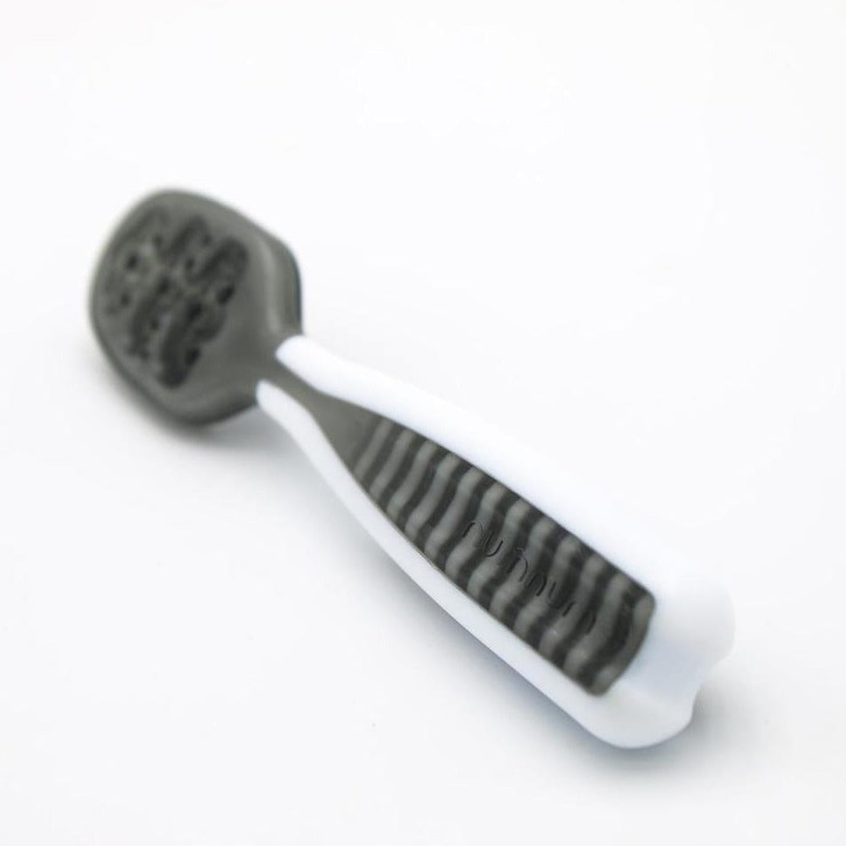 NUM NUM Alimentación Cucharas aprendizaje verde y gris CUCHARAVERDE/GRIS