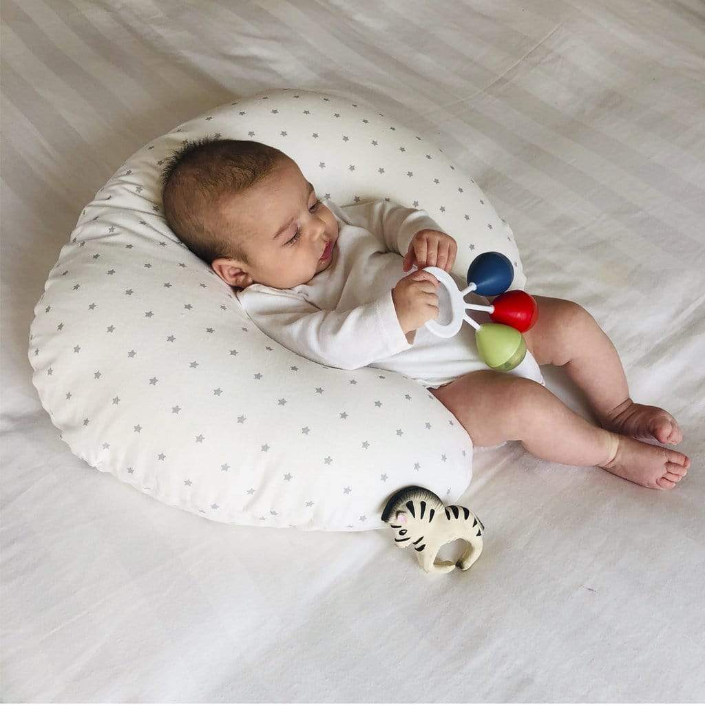 Owi Lactancia Cojín de Lactancia Lino Blanco COJIN BLANCO