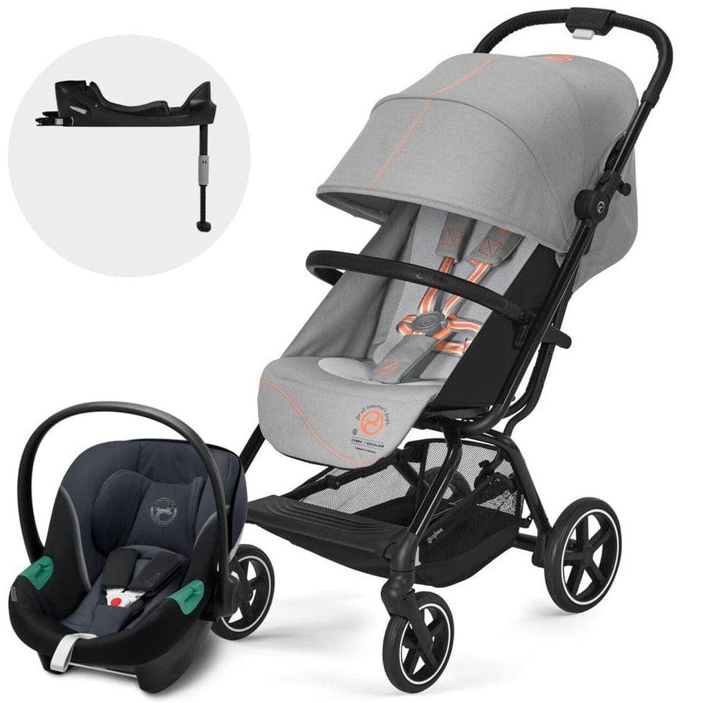 Pichintun Coche Travel System Coche Eezy S Plus BLK Lava Grey +Aton BS2 CBX1661442539852