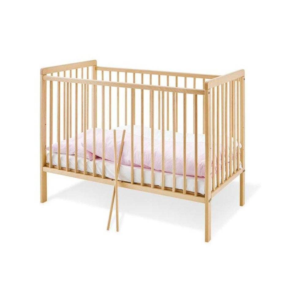 PINOLINO cunas Cuna De Madera Hanna 120 x 60 Con Colchón PL1512498466911