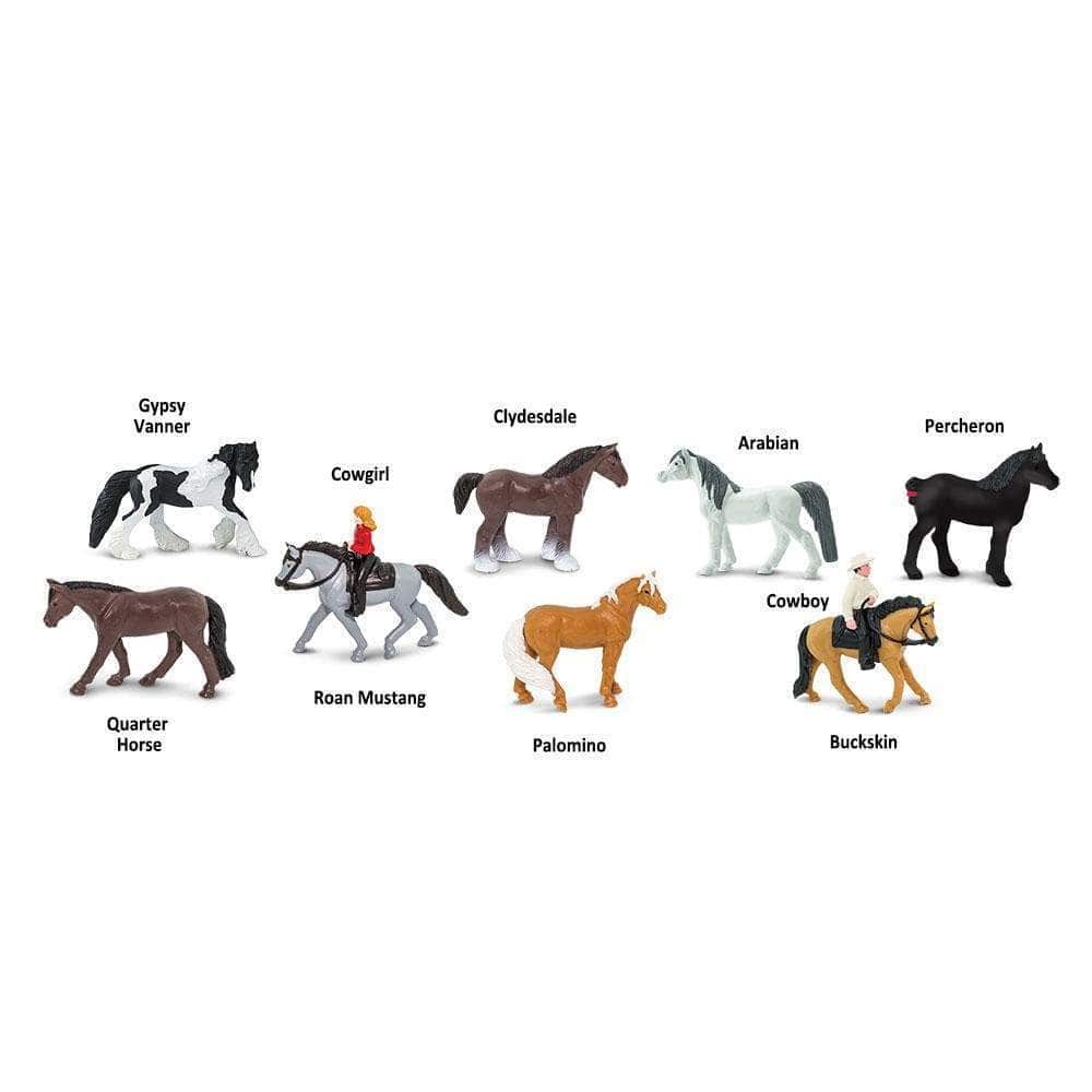 SAFARI Animales y Dinosaurios Coleccionables Caballos y jinetes coleccionables TOOB SA679704