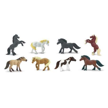 SAFARI Animales y Dinosaurios Coleccionables Figuras de Ponis TOOB SA681104