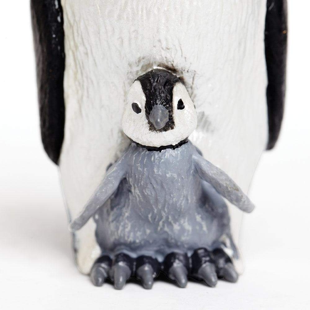 SAFARI Animales y Dinosaurios Coleccionables Pingüino Emperador con bebé Coleccionable SA267129