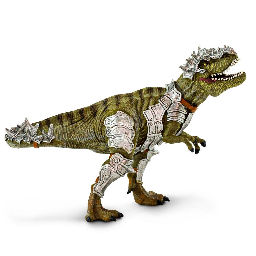 SAFARI Animales y Dinosaurios Coleccionables T - Rex con armadura SA100712