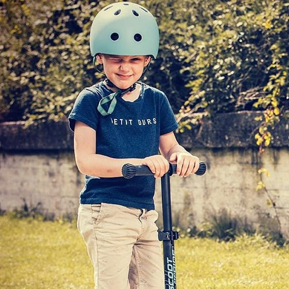 SCOOT AND RIDE Accesorios Casco Acero Con Luz Led XXS-S S213