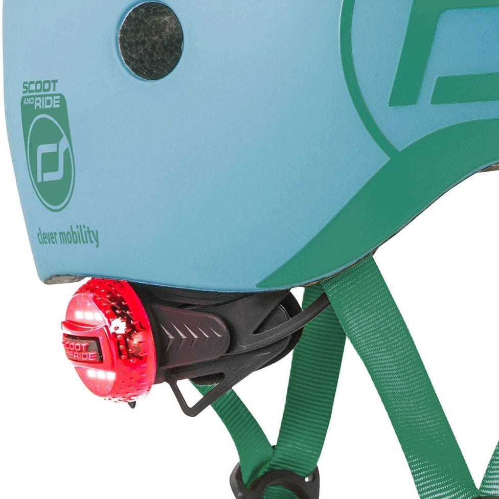 SCOOT AND RIDE Accesorios Casco Acero Con Luz Led XXS-S S213