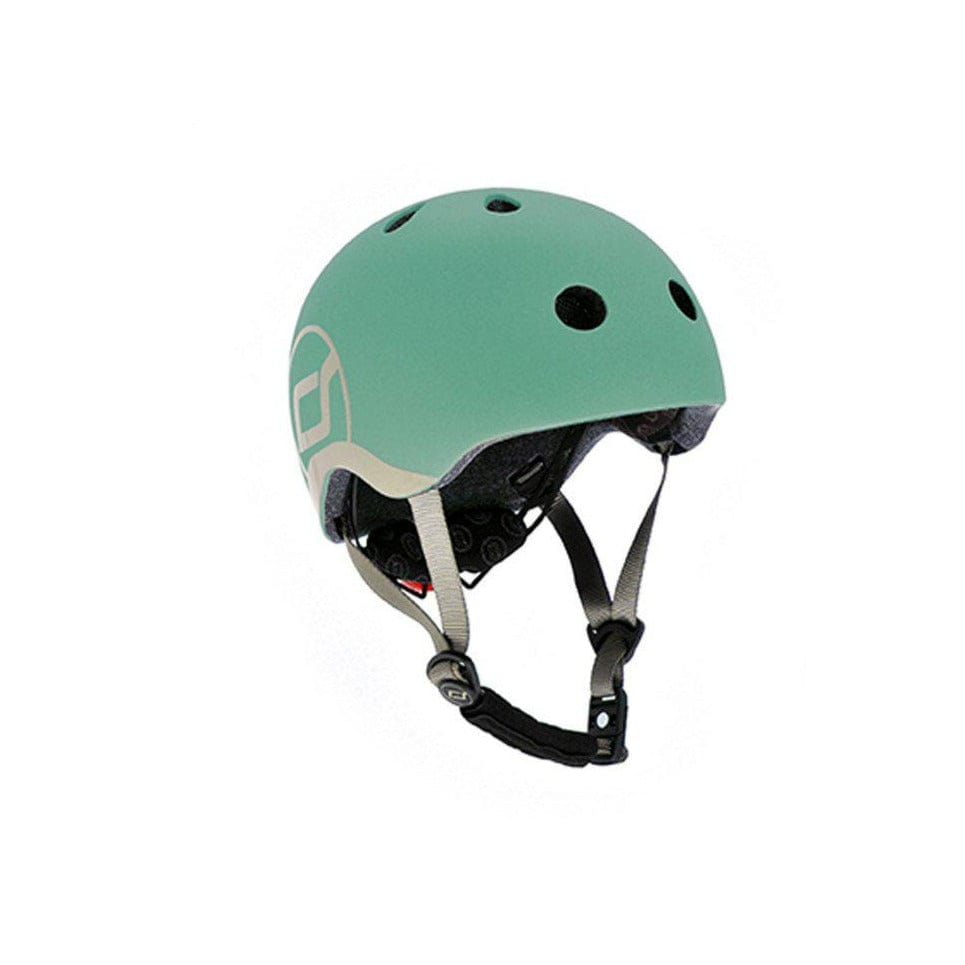 SCOOT AND RIDE Accesorios Casco Forest Con Luz Led S-M S236