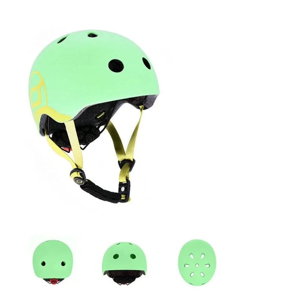 SCOOT AND RIDE Accesorios Casco Kiwi Con Luz Led XXS-S S231