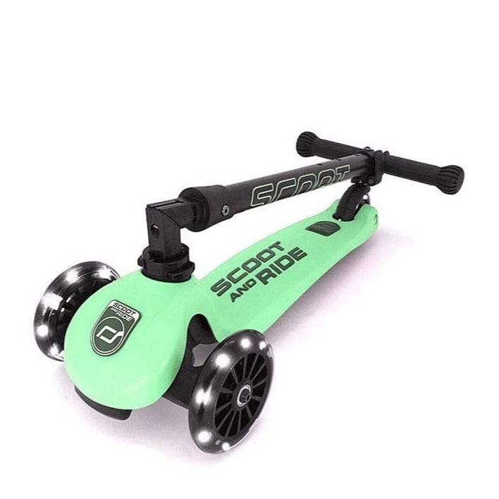 SCOOT AND RIDE Scooter Scooter Highway Kick 3 LED Kiwi S224