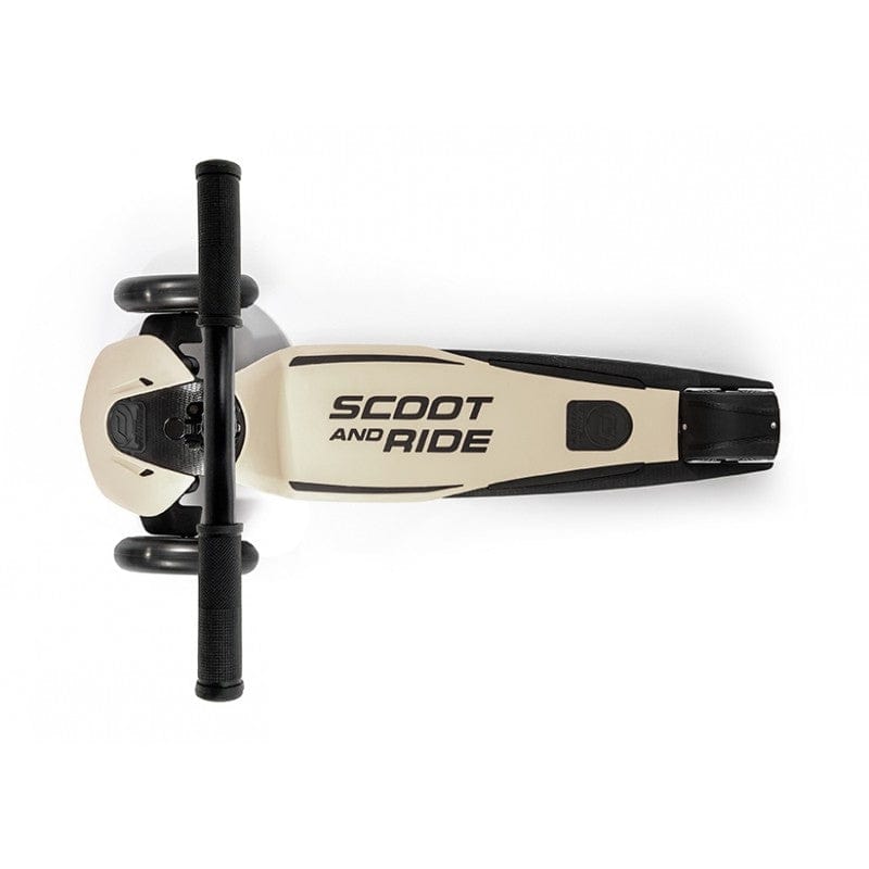 SCOOT AND RIDE Scooter Scooter Highway Kick 5 Ash LED S249