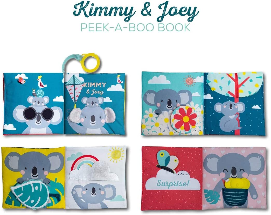 Taf Toys Libros Libro de Estimulación donde esta Joey