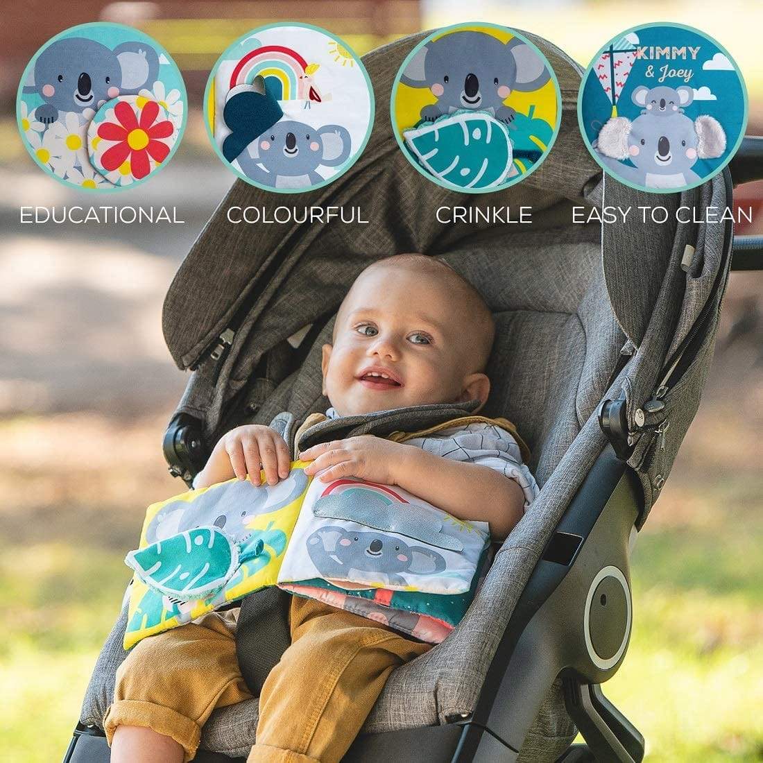 Taf Toys Libros Libro de Estimulación donde esta Joey 12595