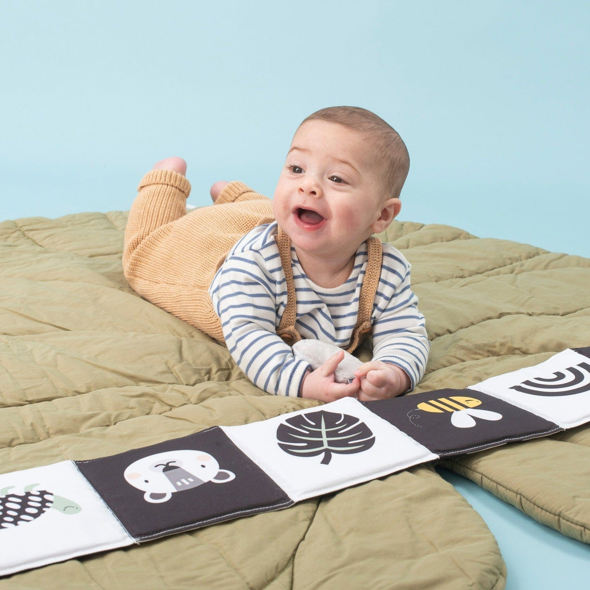 Taf Toys Libros Libro de Estimulación Savannah Blanco y Negro 12875