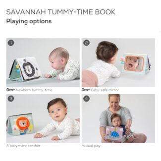 Taf Toys Libros Libro de Estimulación tummy time Savannah 12705
