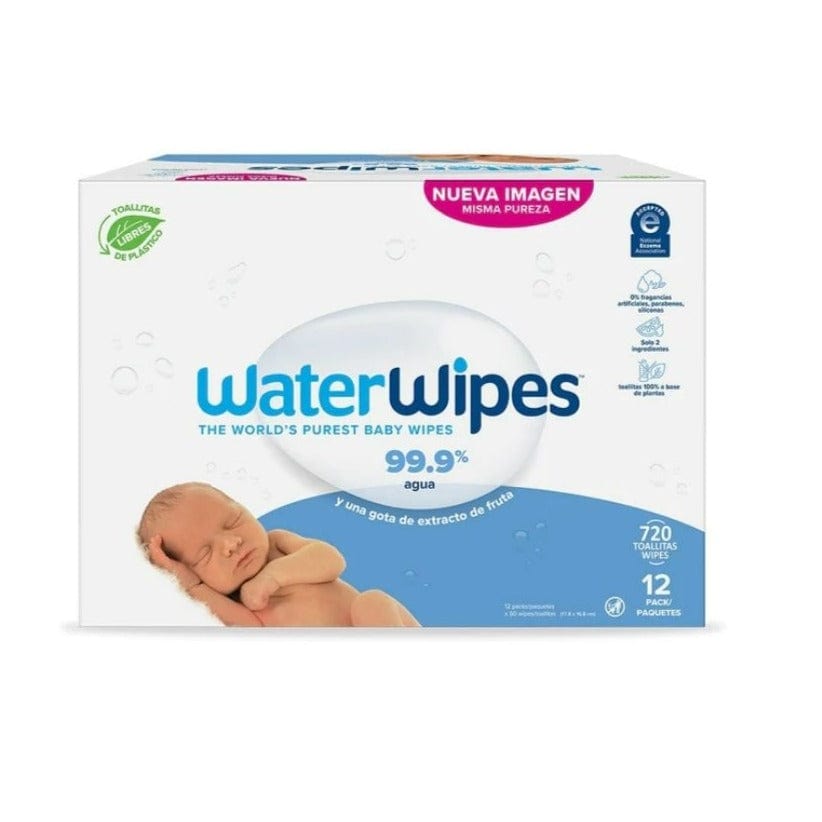 waterwipes Accesorios bebé Pack 12 Toallitas Húmedas Bio Mega Value Box WW107