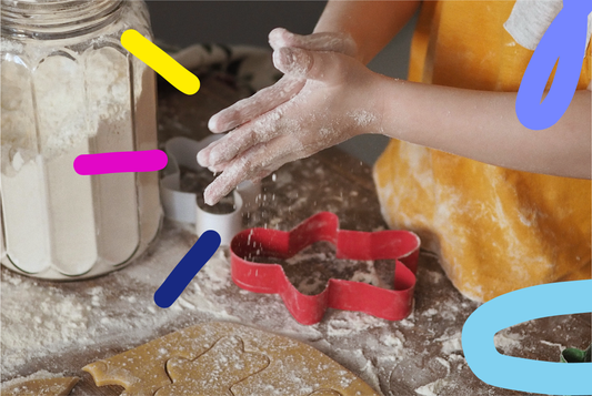 Niños cocinando