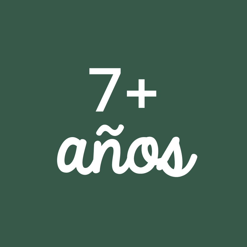 7 años o más