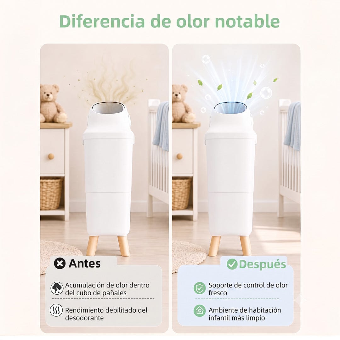 Desodorizante para Basurero Contenedor de Pañales 4 Packs - Momcozy