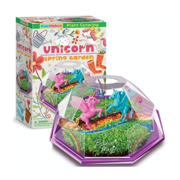 4M Arte / Manualidades Kit Crea Terrario Unicornios  - 4M 00-04806