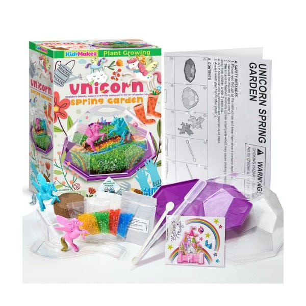 4M Arte / Manualidades Kit Crea Terrario Unicornios  - 4M 00-04806