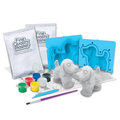 4M Arte / Manualidades Kit de manualidades Moldea Pinta Cachorros 3D - 4M 00-04784